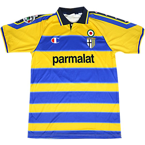 Camiseta Parma Primera equipación 1999 2000 Azul Amarillo